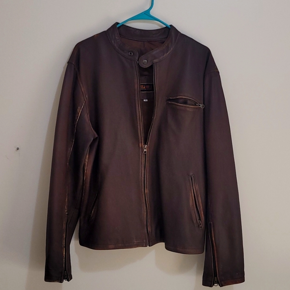 Leather jacket